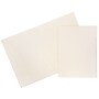 JAM Paper 2-Pocket Textured Linen Business Folders, Ivory, 25/Pack (386LIVA)~#|#~m005206658_sc7