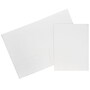 JAM Paper Two-Pocket Textured Linen Business Folders, White, 6/Pack (95448D)~#|#~m005206665_sc7