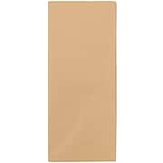 JAM Paper® Gift Tissue Paper, Tan Brown, 10 Sheets/Pack (1152350)