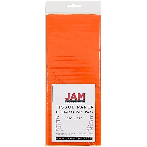 Jam Paper Tissue Paper - Purple - 10 Sheets/Pack