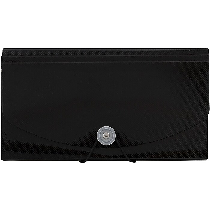 Music Note Expanding File Folder - 13 Pockets, Zipper Closure, Letter Size Document Organizer
