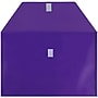 JAM Paper® Plastic Envelopes with Hook & Loop Closure, Legal Booklet, 9.75 x 14.5, Purple, 12/Pack (235827779)~#|#~m005223539_sc7