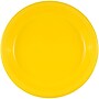 JAM Paper 9" Plastic Plates, Yellow, 20/Pack (255321941)~#|#~m005223547_sc7