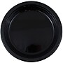 JAM Paper 7" Plastic Plates, Black, 20/Pack (7255320672)~#|#~m005223658_sc7
