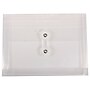 JAM Paper® Plastic Envelopes with Button and String Tie Closure, Index Booklet, 5.5 x 7.5, Clear, 12/Pack (920B1CL)~#|#~m005223795_sc7