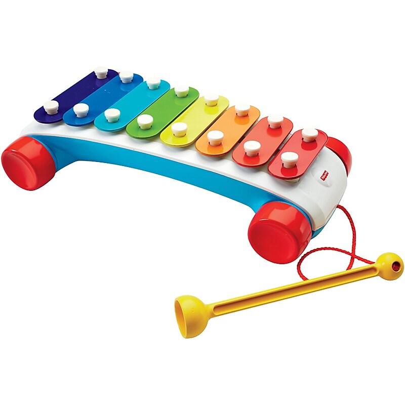 Fisher-Price Classic Xylophone Pull Toy, 2/Pack (CMY09) image 1