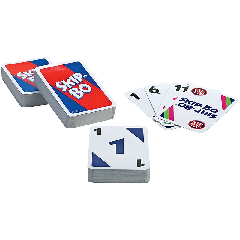 Mattel SKIP-BO Card Game (MTL42050) image 1