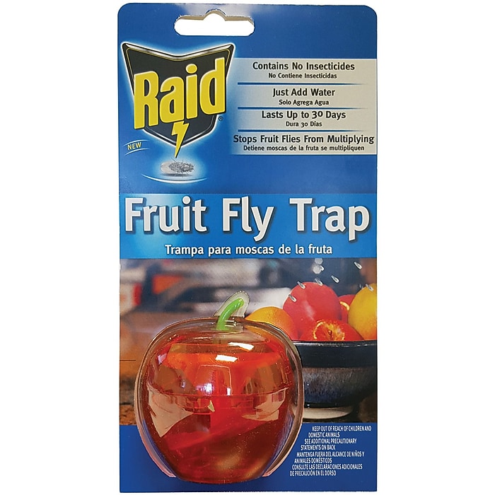 Raid Apple Fruit Fly Trap (FFTA-RAID) | Staples