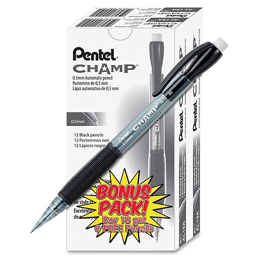 Shop Staples for Pentel Champ Mechanical Pencil, 0.5mm, HB Lead Degree