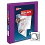 Avery Heavy Duty 1" View Binders, Slant Ring, Purple (AVE17294)~#|#~m005291640_sc7