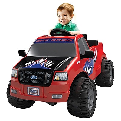 red truck power wheels