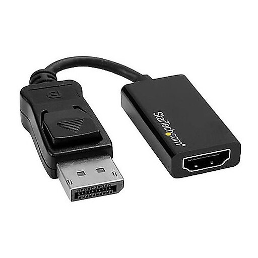 StarTech DisplayPort to HDMI Male/Female Audio/Video Adapter, Black