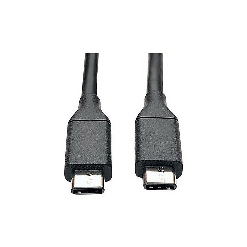 Tripp Lite U420-003-G2 3' USB 3.1 Type C Male/Male Data Transfer Cable, Black image 1