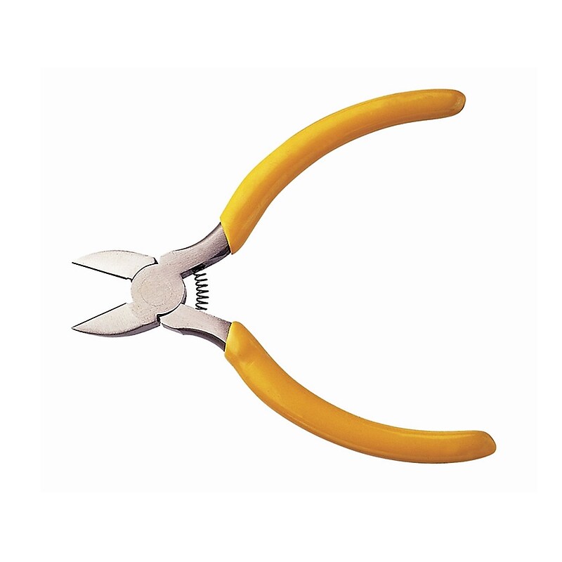 Hvtools Mini Diagonal Pliers 14.5 in. White (HV037Y) image 1