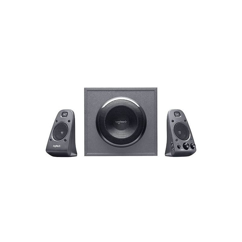Logitech® Z625 980-001258 Speaker System with Subwoofer, Black image 1