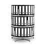Moll® Deluxe Binder & File Carousel Shelving, Three Tier (CL3-80)~#|#~m005436553_sc7