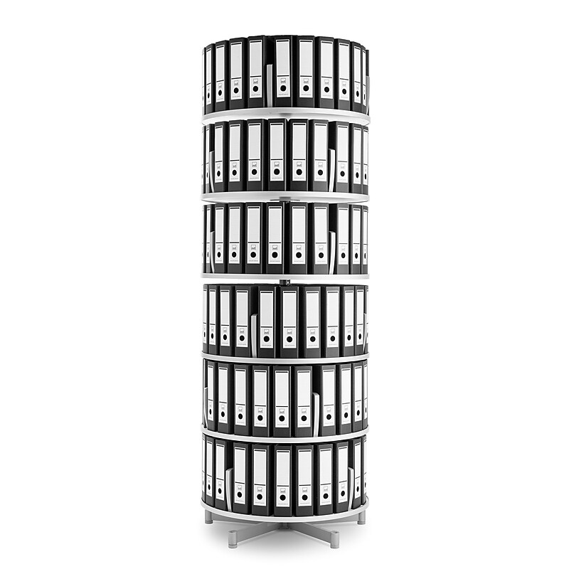 Moll® Deluxe Binder & File Carousel Shelving, Six Tier (CL6-80) image 1