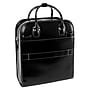McKlein W Series Leather Briefcase, Laptop Compatible, Rolling, Black Trimmed In Sand (96495)~#|#~m005497630_sc7