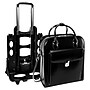 McKlein W Series Leather Briefcase, Laptop Compatible, Rolling, Black Trimmed In Sand (96495)~#|#~m005497654_sc7