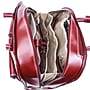 McKlein L Series Leather Briefcase, Laptop Compatible, Rolling, Red (96186A)~#|#~m005497658_sc7