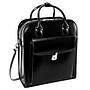 McKlein W Series Leather Briefcase, Laptop Compatible, Rolling, Black Trimmed In Sand (96495)~#|#~m005497674_sc7