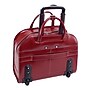 McKlein L Series Leather Briefcase, Laptop Compatible, Rolling, Red (96186A)~#|#~m005497678_sc7