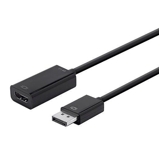 DisplayPort 1.2a to 4K HDMI® Active Adapter, Black Staples