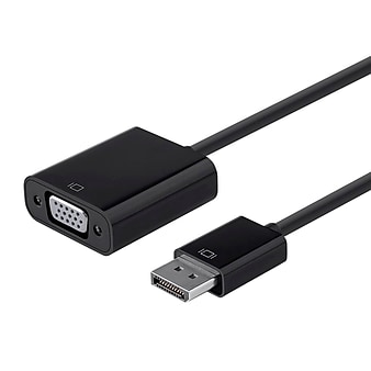 DisplayPort 1.2a to VGA Active Adapter, Black