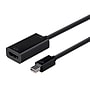 Monoprice Mini DisplayPort 1.2a to Thunderbolt to 4K HDMI Passive Adapter, Black (112795)~#|#~m005564202_sc7