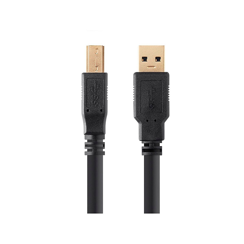 Select Series USB 3.0 A to B Cable, 6ft image 1