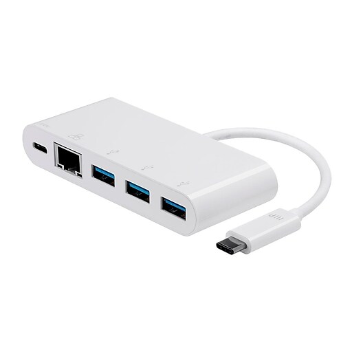 Select Series USBC to 3x USBA 3.0, Gigabit & USBC (F