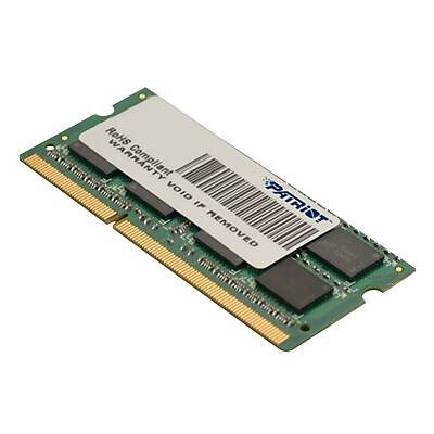 Patriot Signature 8gb Ddr3 Sdram Sodimm Ddr3 1600 Pc3 Ultrabook Memory Module Psd38g1600l2s At Staples