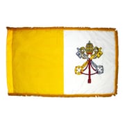 Annin Flagmakers Colonial Papal Vatican Flag; 36 inch H x 60 inch W