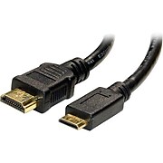 4XEM 4XHDMIMINI6FT 6' HDMI Audio/Video Cable, Black