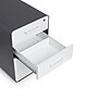 Poppin, 3-Drawer File Cabinet, Charcoal + White (103539)~#|#~m005636669_sc7