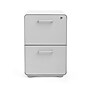 Poppin, Stow 2-Drawer File Cabinet, White & Light Gray (101834)~#|#~m005636674_sc7