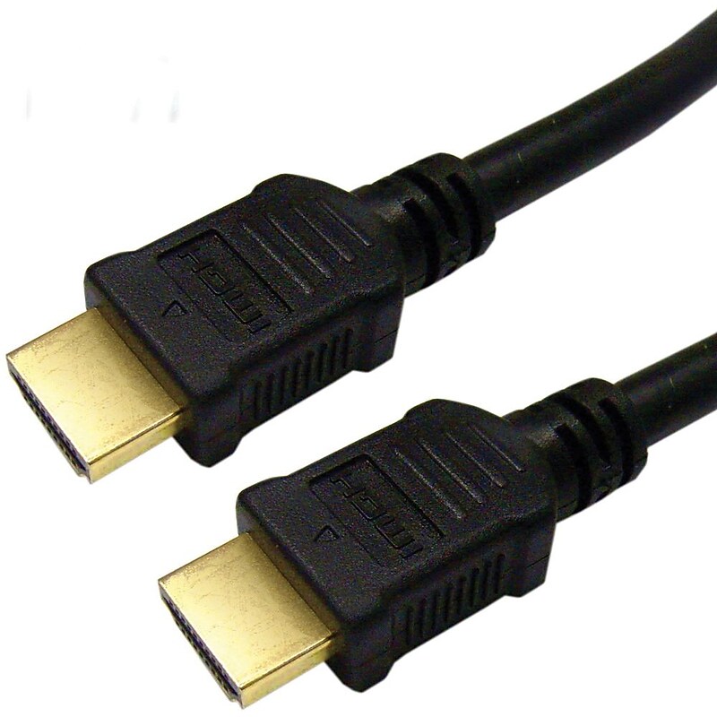 4XEM Professional 15' HDMI Audio/Video Cable, Black (4XHDMI4K2KPRO15) image 1