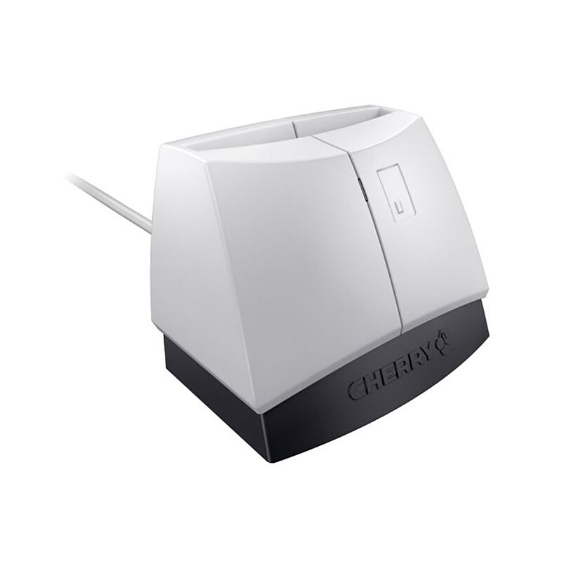 CHERRY USB Smart Card Reader, White/Black  (ST-1144) image 1