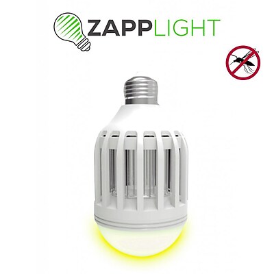 Zapplight Dual LED Lightbulb & Bug Light Zapper | Staples