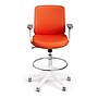 Poppin Ergonomic Fabric Swivel Task Chair, Orange (103814)~#|#~m005690648_sc7