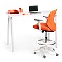 Poppin Ergonomic Fabric Swivel Task Chair, Orange (103814)~#|#~m005690656_sc7