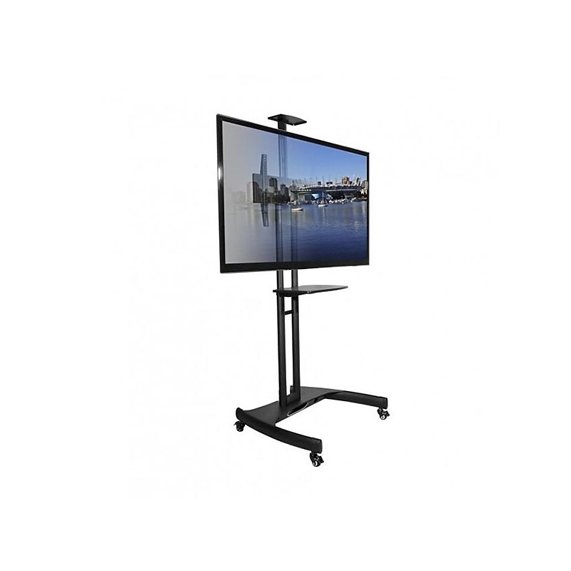 Kanto MTM65PL Mobile TV Mount with Adjustable Shelf for 37" to 65" TVs image 1