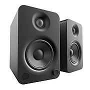 Kanto YU4 2Way Powered Speakers with Bluetooth and Phono Preamp, Matte Black