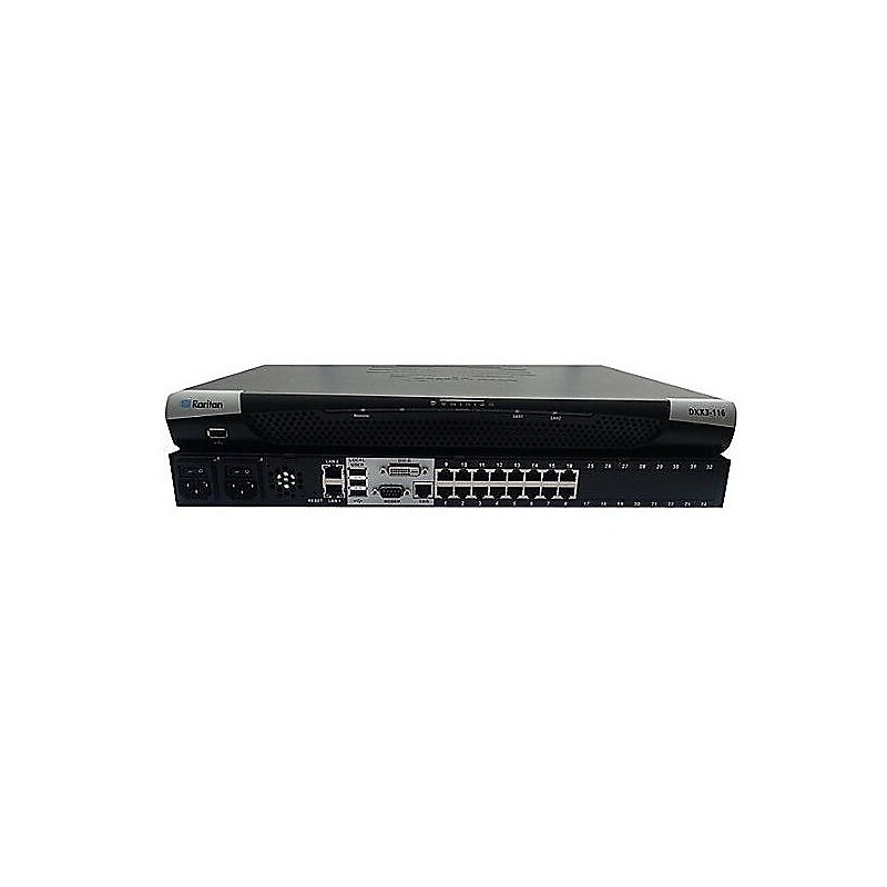 Raritan® Dominion DKX3-116 16 Port KVM Over IP Switch image 1