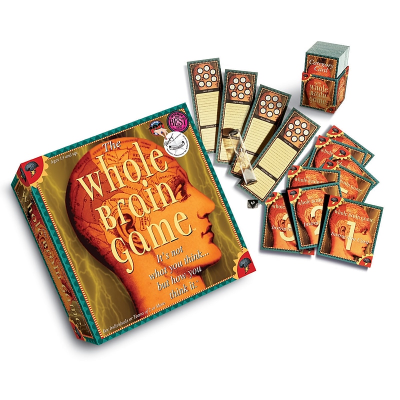 Talicor The Whole Brain Critical Thinking Game (TAL5385) image 1