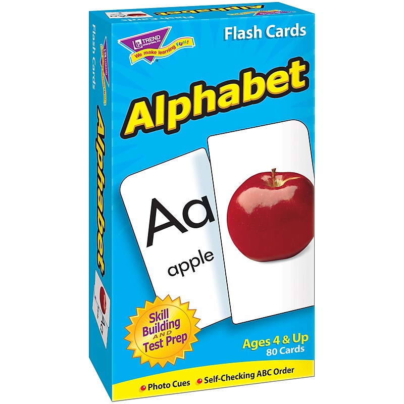 Trend® ESL & ELL Resources, Skill Drill Flash Cards, Alphabet image 1