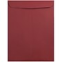 JAM Paper 9 x 12 Open End Catalog Envelopes, Dark Red, 100/Pack (31287532)~#|#~m005744768_sc7