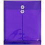 JAM Paper Plastic Document File, Letter, Purple, 12/Pack (118B1PU)~#|#~m005744793_sc7