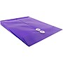 JAM Paper Plastic Document File, Letter, Purple, 12/Pack (118B1PU)~#|#~m005744796_sc7