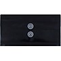 JAM Paper® Plastic Envelopes with Button and String Tie Closure, #10 Business Booklet, 5.25 x 10, Black, 108/Pack (921B1BLB)~#|#~m005744815_sc7